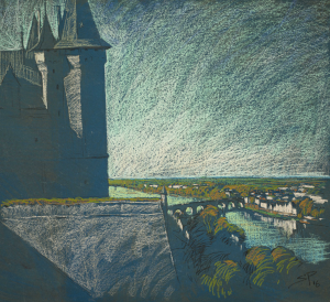 Das Schloss von Saumur. Loire-Schlösser, 2016