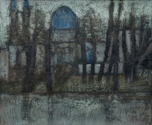 Die Moschee nach dem Regen, 2021