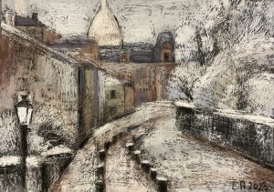 Monmatre im Winter, 2023