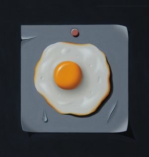 Œuf au plat pas à plat, 2022
