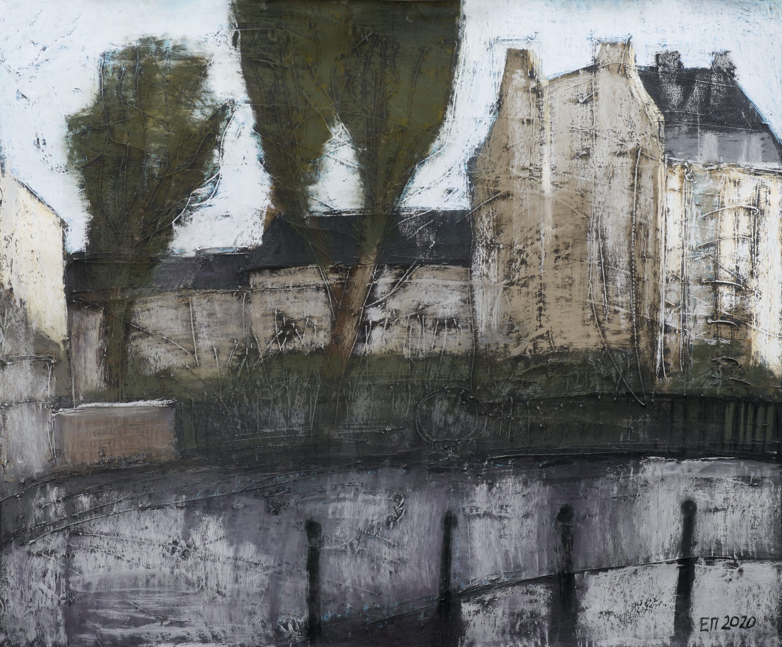 Paris nach dem Regen, 2020