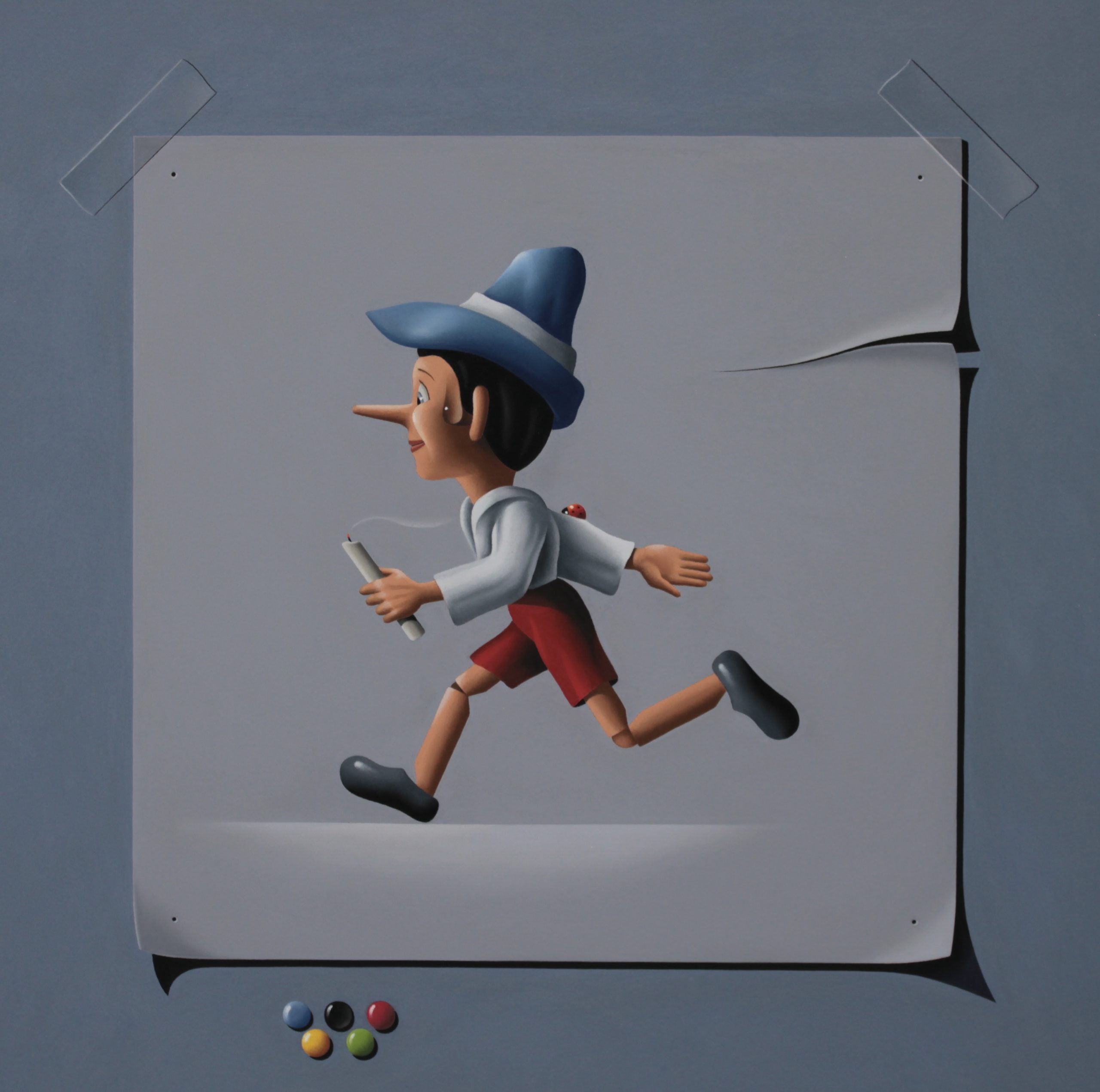 Punaises – OLYMPIQUES. PinocchiOlympique, 2024