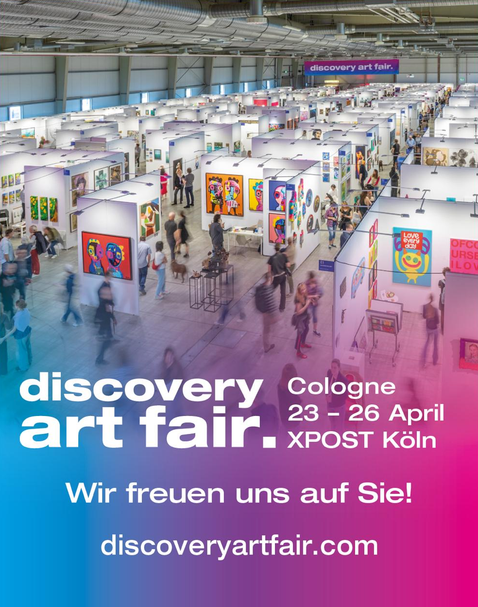 Teilnahme an der Discovery Art Fair